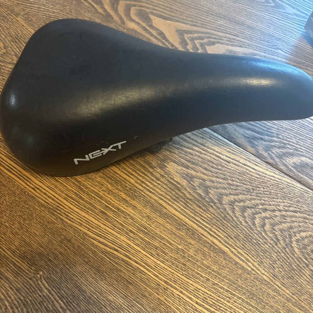 Next Bicycle Bike Seat Saddle 10” X 6”Black